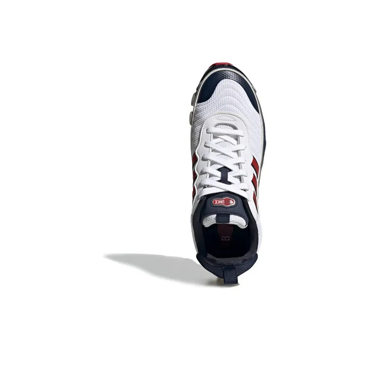 Adidas Microbounce T1 White Scarlet Navy-4