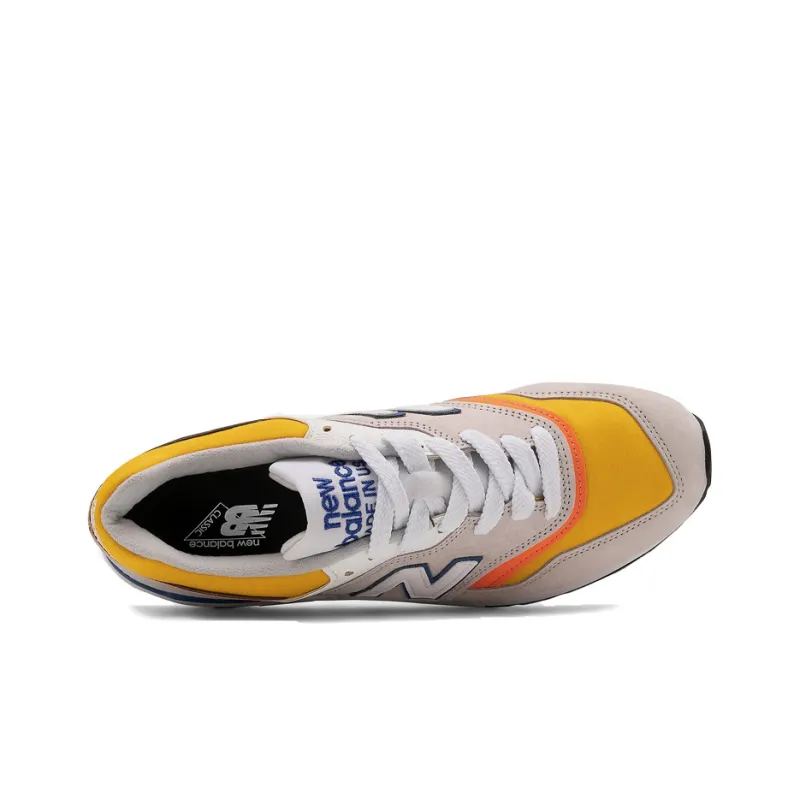 New Balance 997 MiUSA Grey Orange-2