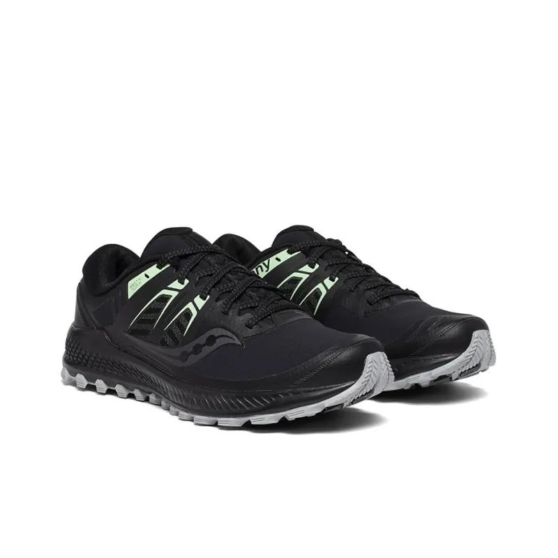 Saucony Peregrine ICE+ Running Shoes Women's Low-Top Black-2