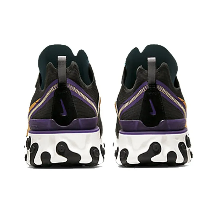 Nike React Element 55 Prm Black Mineral Cyan-3