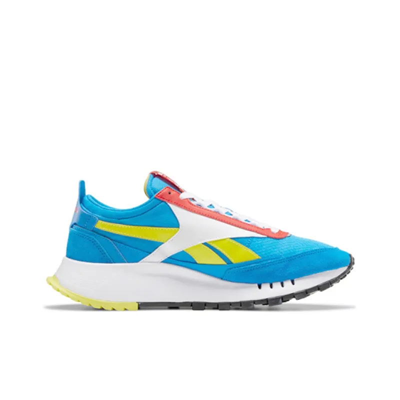 Reebok Classic Leather Legacy Dynamic Blue Yellow-1