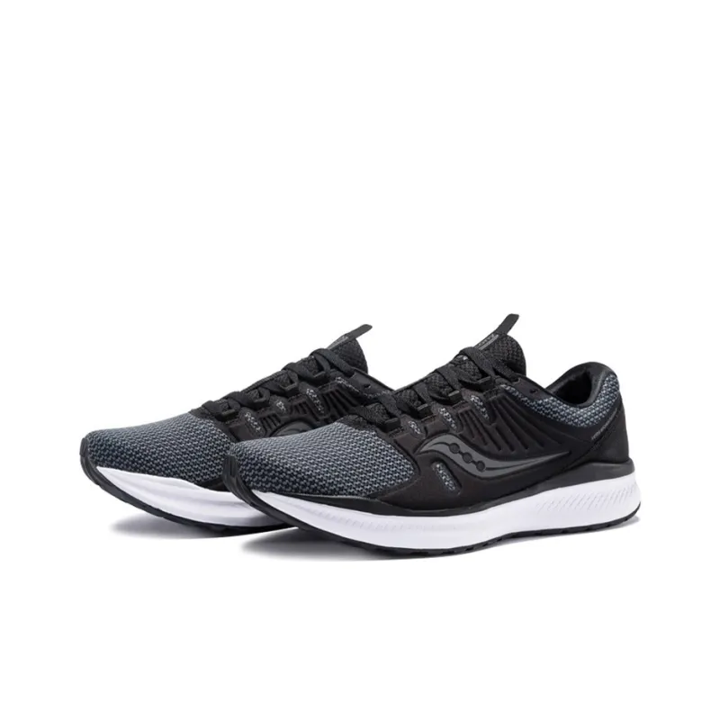 Saucony VERSAFOAM Running Shoes Men Low Top Black Charcoal-2
