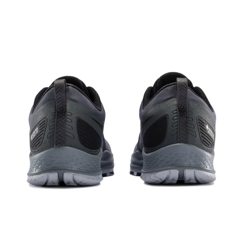 Saucony Anti-Slip And Wear-Resistant Lightweight Low-Top Trail Running Running Shoes Men's Gray Black-3