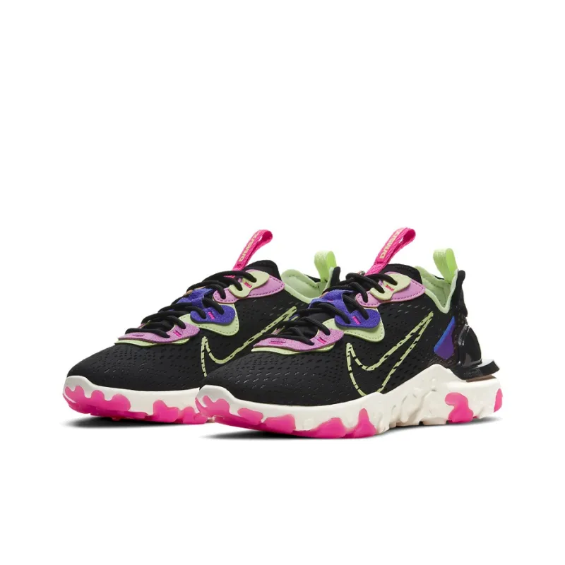 Nike React Vision Black Beyond Pink Volt Women's-2