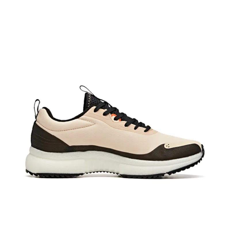 Anta Running Collection Bubble Low-Top Running Shoes Men's Oatmeal Gray Black-1