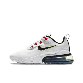 Nike Air Max 270 React White Crimson Women's