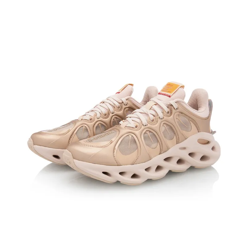 LiNing Curved ACE Cushioning Breathable Low-Top Running Shoes Women's-2