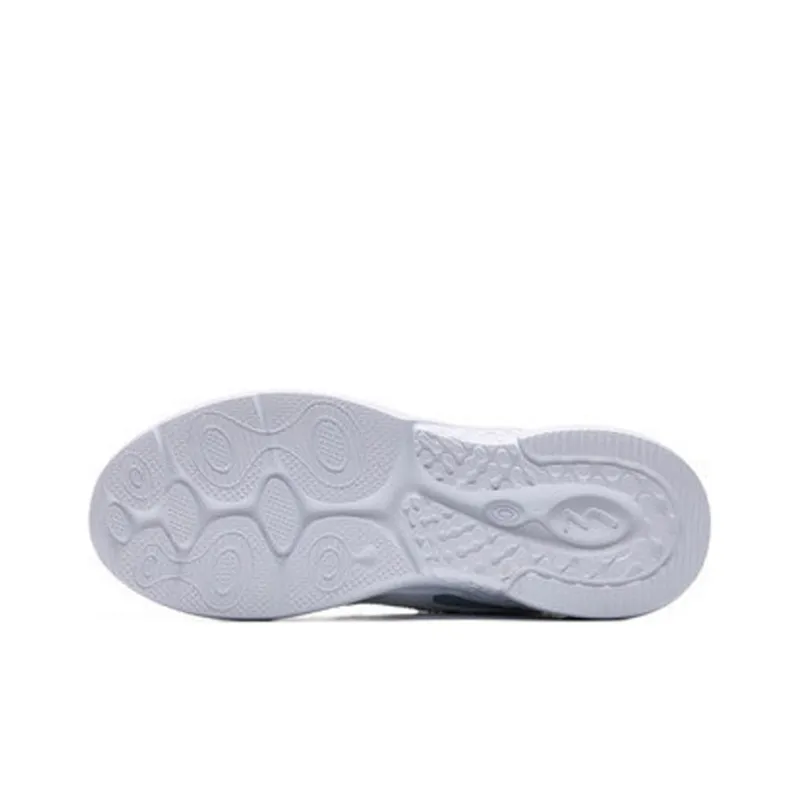 361° Dragon Eyes Dragon Gaze Cushioning Anti Slip And Wear Resistant Low Top Running Shoes Women's White Blue-4