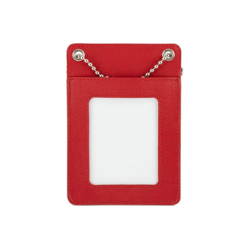 Supreme Debossed-logo Leather Id Holder-3