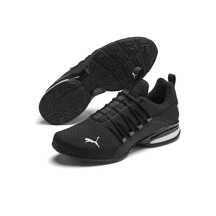 Puma Axelion Black White-2