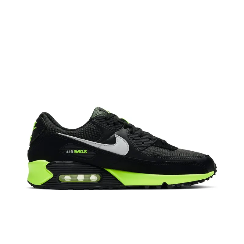Nike Air Max 90 Black Hot Lime-1