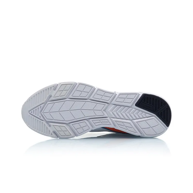 LiNing Anti Slip Wear Resistant Low Top Running Shoes Men's Dark Pea Blue-4