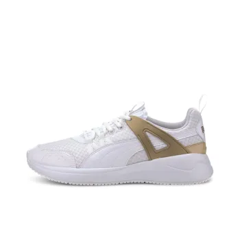 PUMA Nuage Run Cage Metallic 'White Gold' Women's