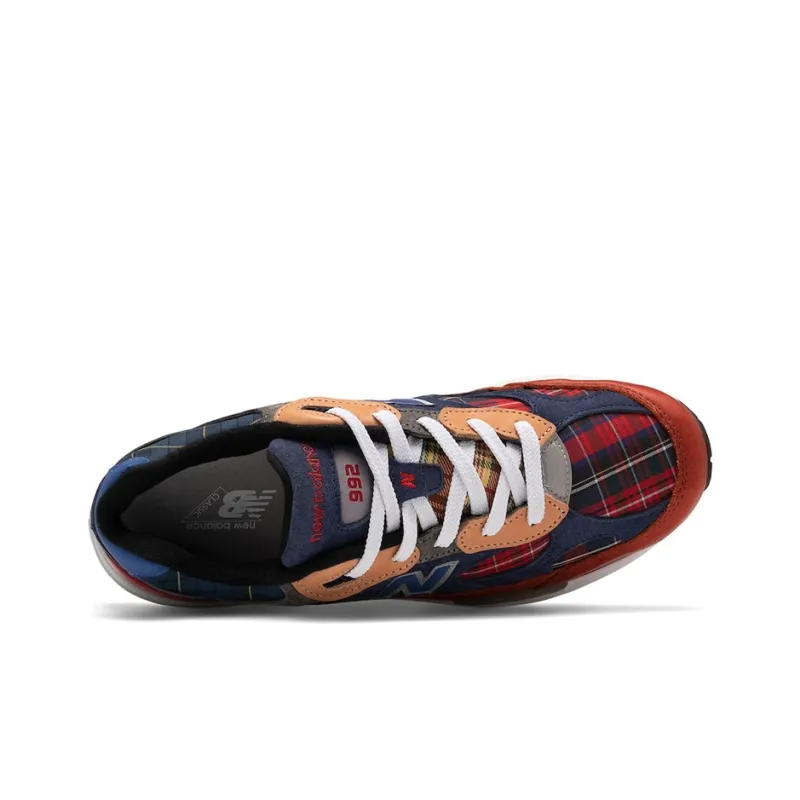 New Balance 992 Plaid Patchwork-2