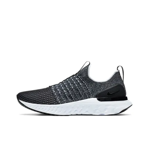 Nike React Phantom Run Flyknit 2 Black White Blend