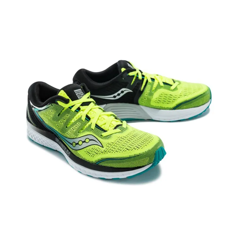 Saucony Low-Top Running Shoes Men's Lemon-2