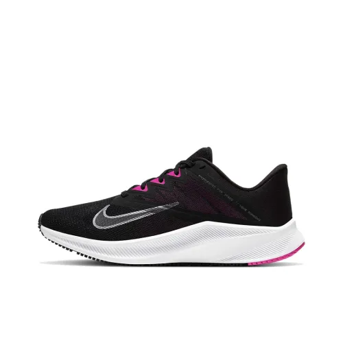 Nike Quest 3 Running Shoes Women's Low-Top Black/Pink