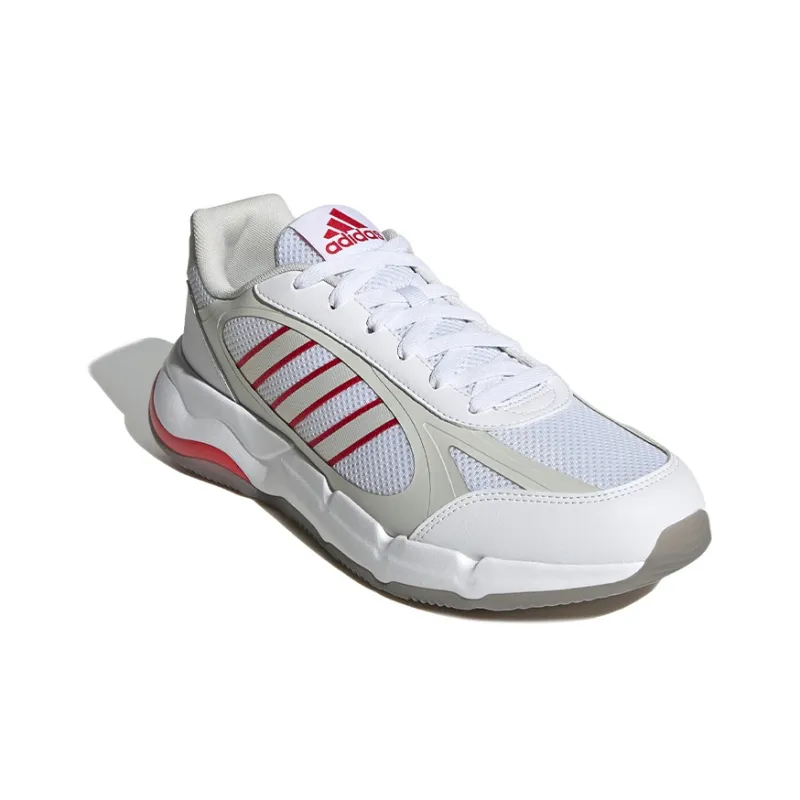 Adidas Keitaki Shoes 'Cloud White Scarlet'-2