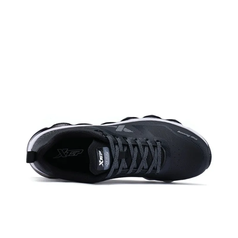 XTEP Generation 1 Air Cushion Low Top Running Shoes Men's Black-3
