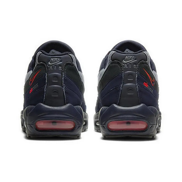 Nike Air Max 95 Logo Navy Orange-4