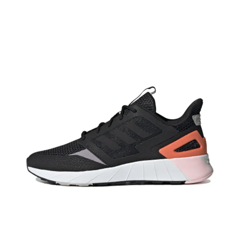 Climacool x Adidas Neo Questar Breathable Low Top Marathon Running Shoes Women's Black-0
