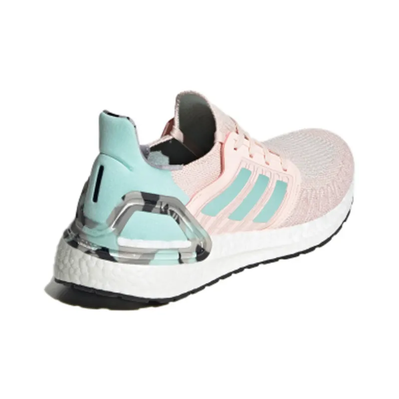 Adidas Ultra Boost 20 Pink Tint Frost Mint Collegiate Navy Women's-3