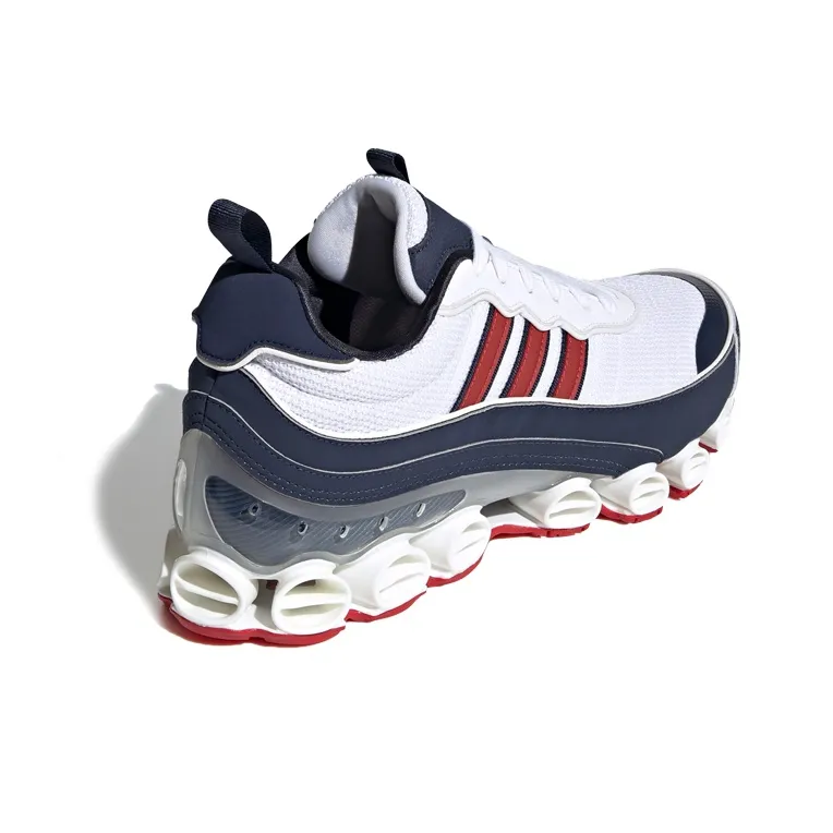 Adidas Microbounce T1 White Scarlet Navy-3