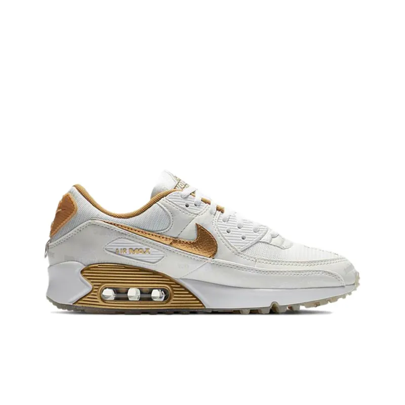 Nike Air Max 90 Worldwide White Gold Women's-1