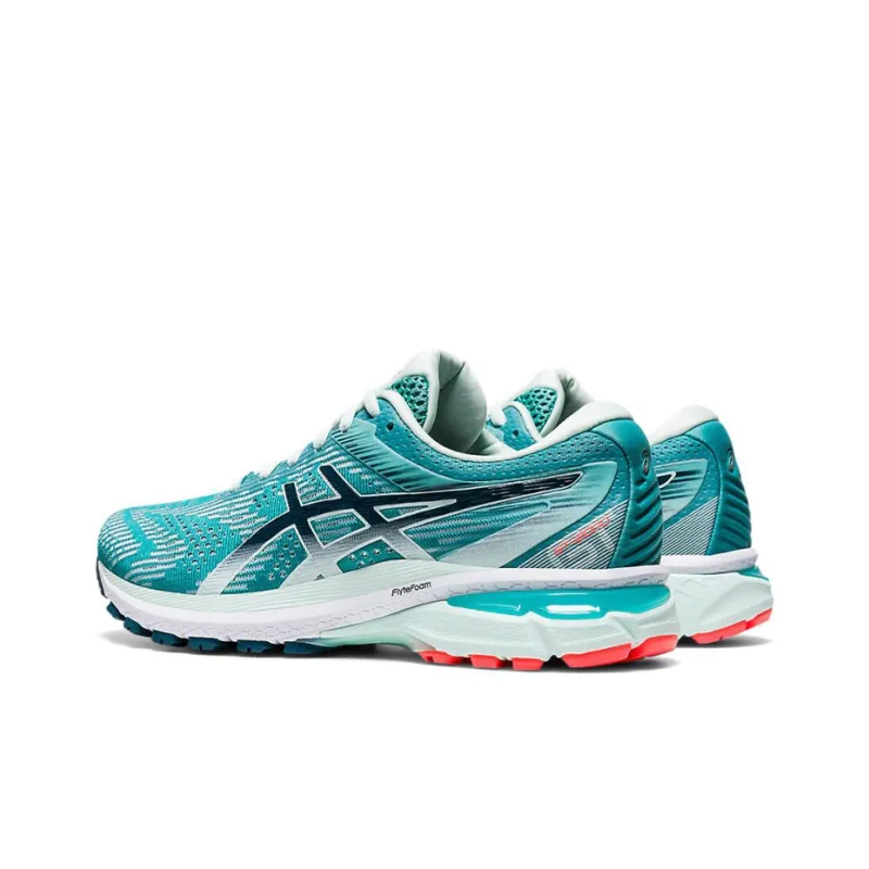 Asics GT-2000 8 Anti-Slip And Wear-Resistant Breathable Low-Top Running Shoes Women's Cyan-2