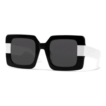 PROTAGO Acetate Velour Square Sunglasses Unisex