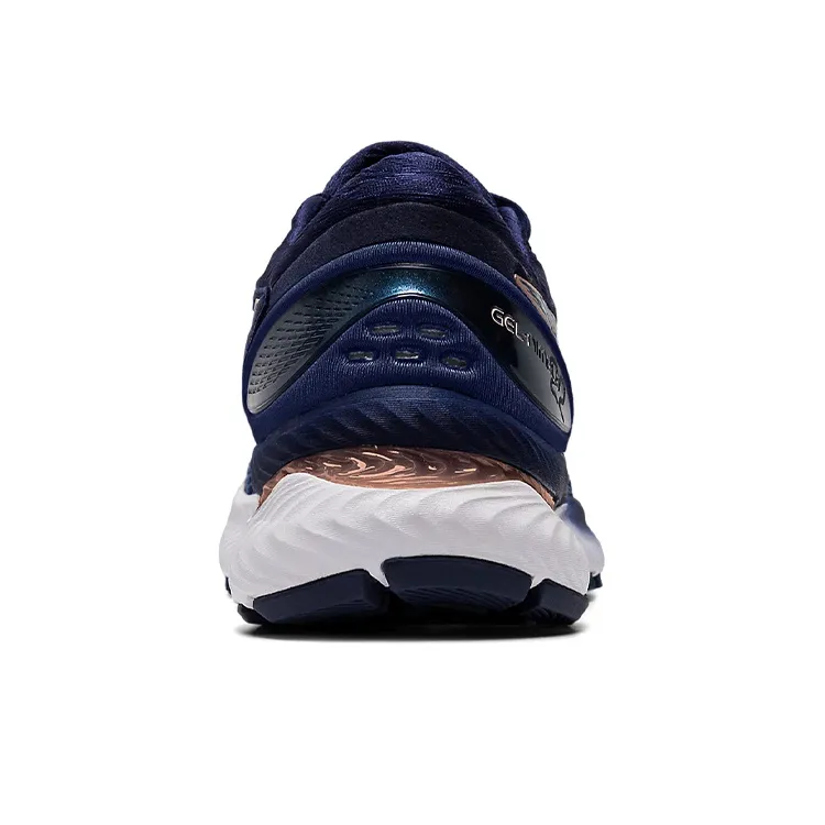 Asics Gel Nimbus 22 'Grey Floss Peacoat' Women's-4