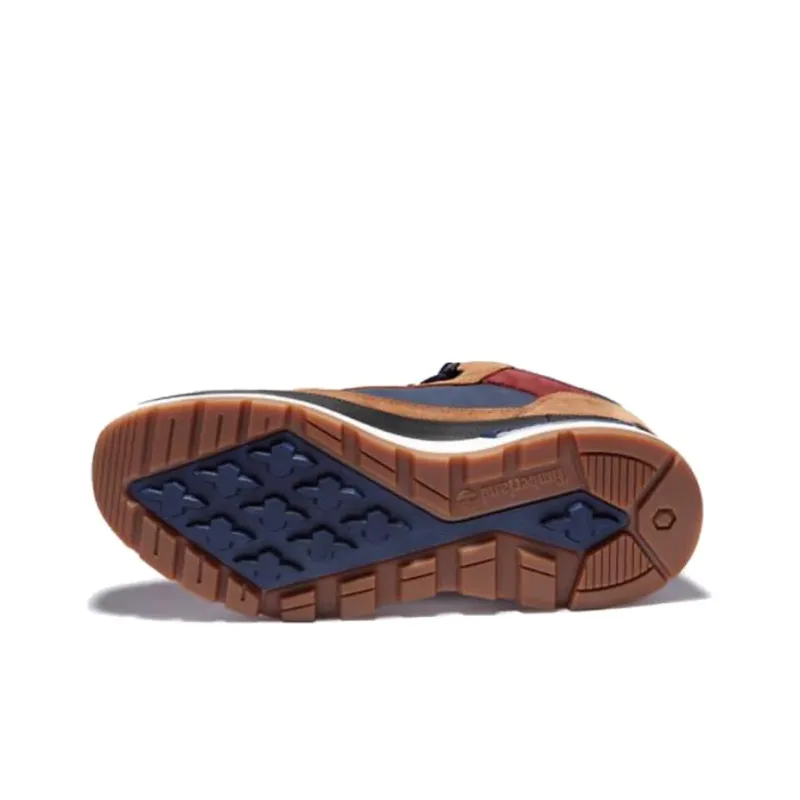 Timberland Field Trekker Cushioning Wear-Resistant Mid-Top Running Shoes Men's Brown-4