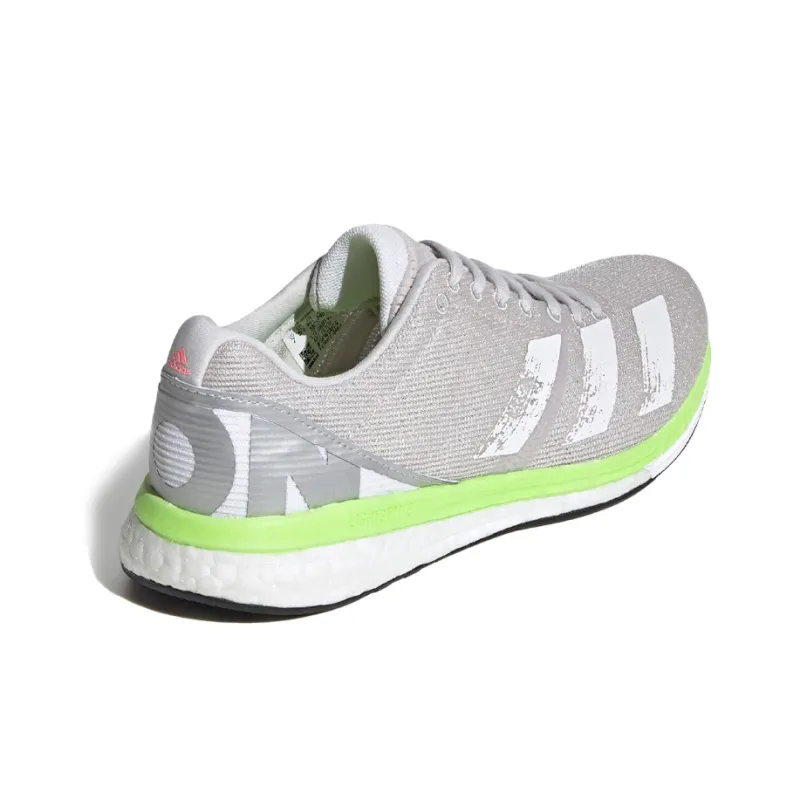 Adidas Adizero Boston 8 'Grey White Green' Women's-4