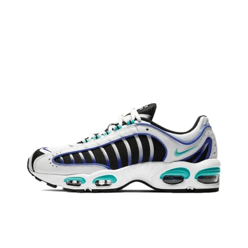 Nike Air Max Tailwind Running Shoes Men Low-Top White/Green, Blue