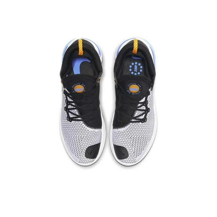 Nike Joyride Run Flyknit Black University Blue-3