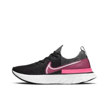 Nike React Infinity Run Flyknit 'Black Pink Blast' Women's