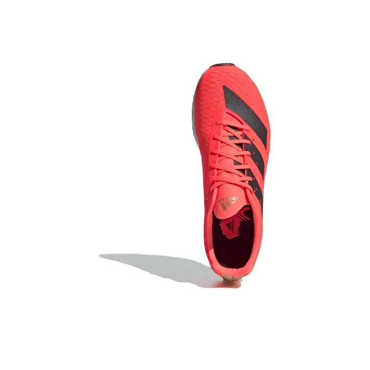 Adidas Adizero XC Slip-Resistant Cushioning Low-Top Running Shoes Women's Orange Black White-4
