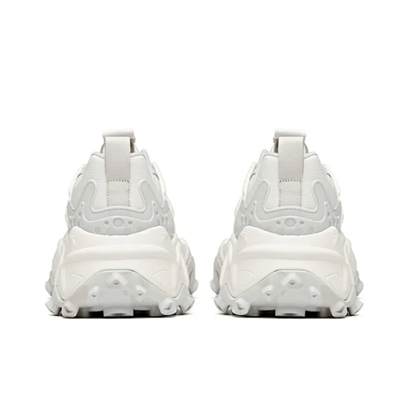 Anta Shock Absorbers Slip Resistant, Abrasion Resistant, Breathable Low Top Running Shoes Men's White Gray-4