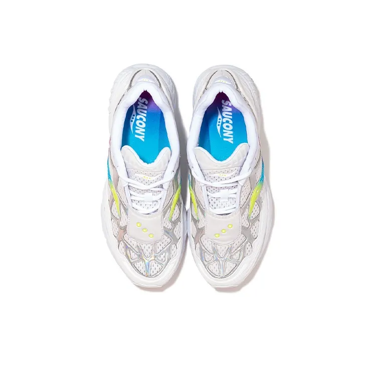 saucony Grid Web Iridescent White-3
