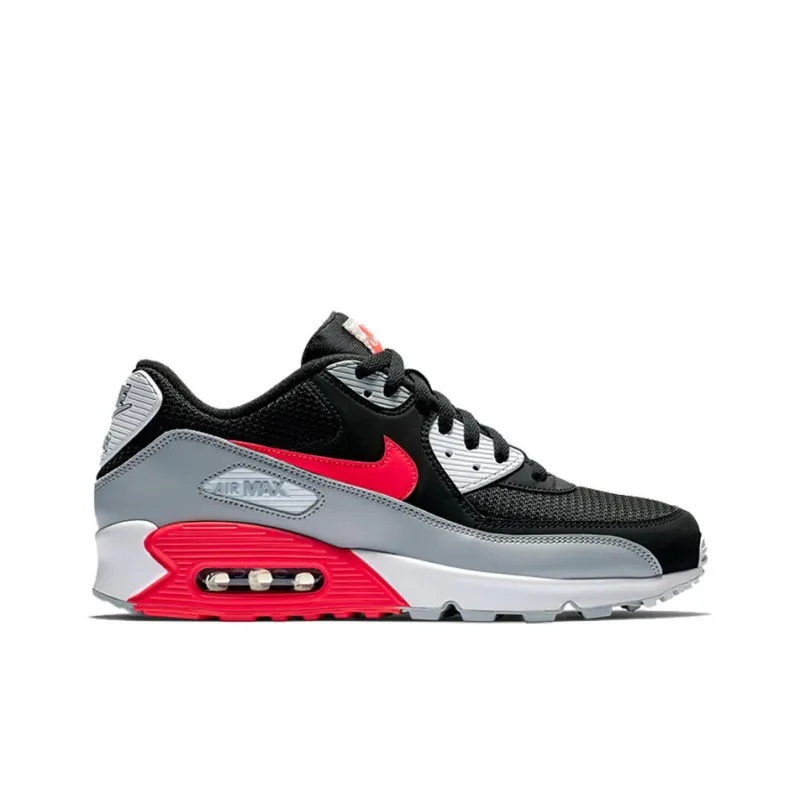 Nike Air Max 90 Black Bright Crimson-1