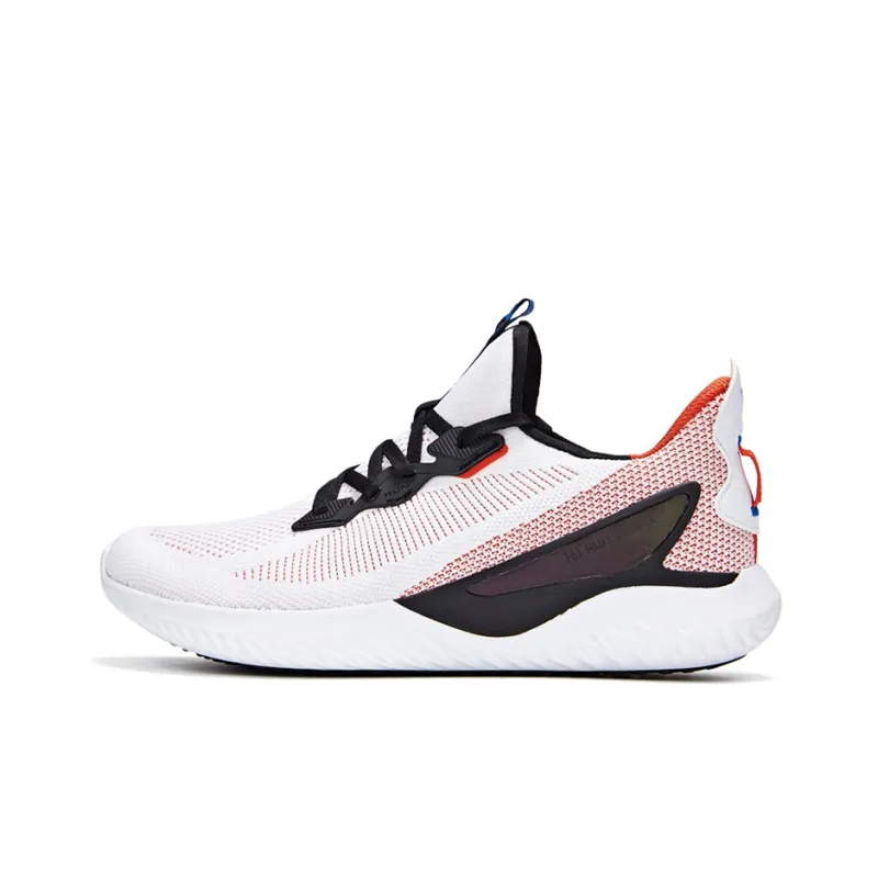 361° Low-Top Running Shoes Men's White Red Multicolor-0