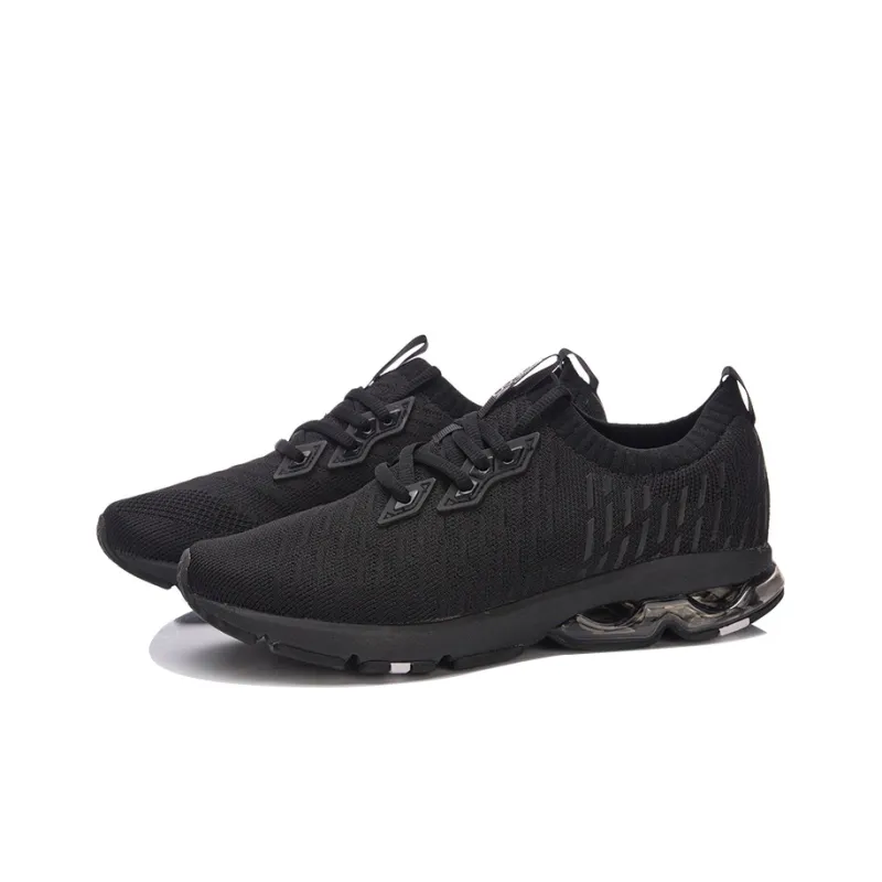 LiNing Arc Cushioning Anti Slip Wear Resistant Breathable Lightweight Rebound Low Top Running Shoes Women's Black-2