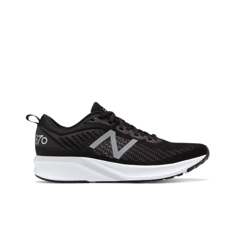 New Balance NB 870 V5 Anti-Slip Wear-Resistant Low-Top Running Shoes Unisex Black-1