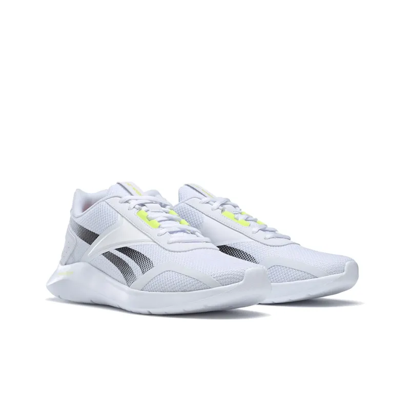 Reebok Energylux 2.0 Cushioned Slip-Resistant Low-Top Running Shoes Unisex White Black-2