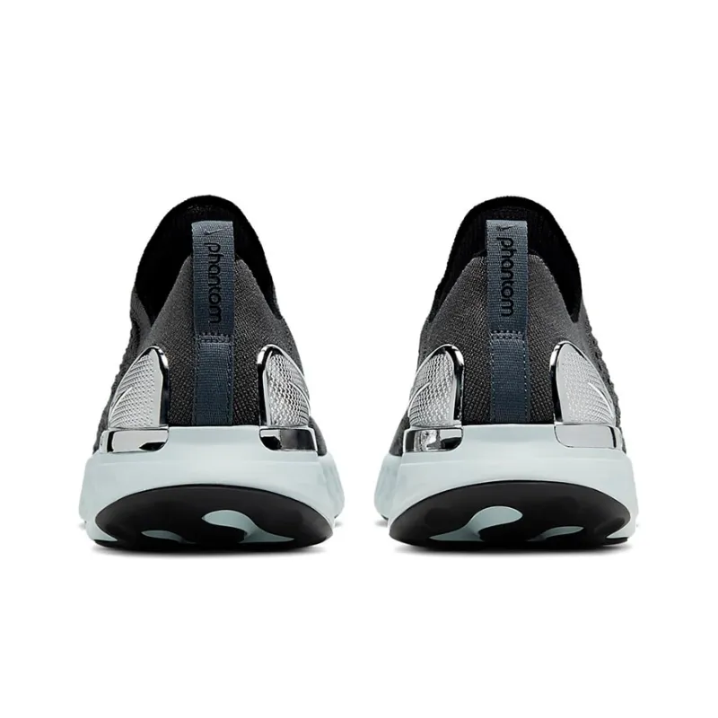 Nike React Phantom Run Flyknit 2 Iron Grey Silver-4