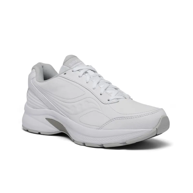 Saucony Omni Walker 3 Low Top Running Shoes Women's White-1