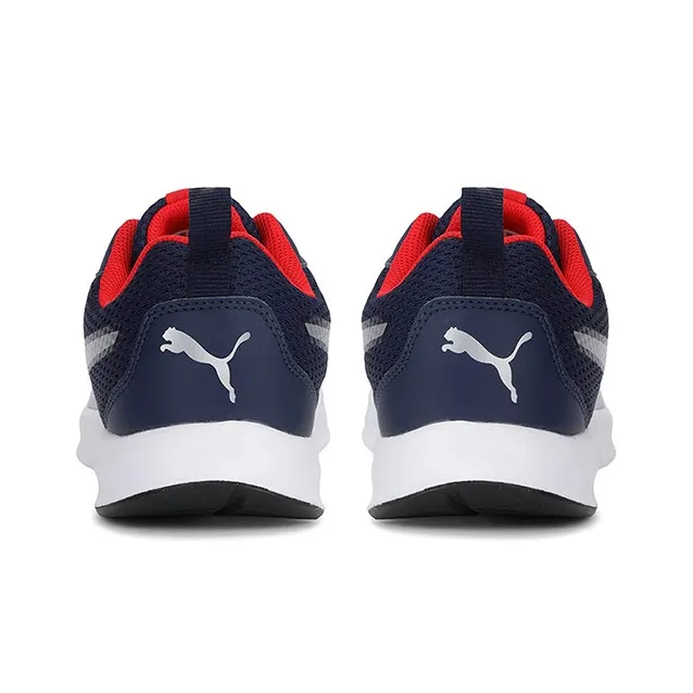 PUMA Whisk Idp Low-Top Running Shoes Men's Blue Gray White-3