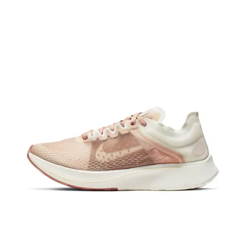 Nike Zoom Fly 1 Running Shoes Women's Low-Top Rose Gold