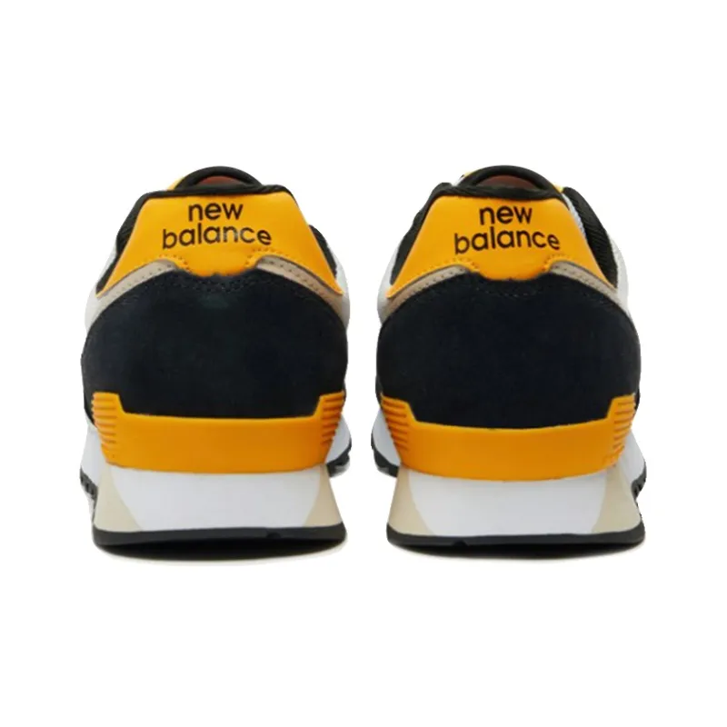 New Balance 446 Series Black White Yellow-4