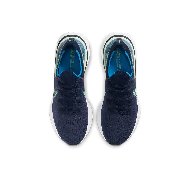 Nike React Infinity Run Flyknit Dark Blue-3